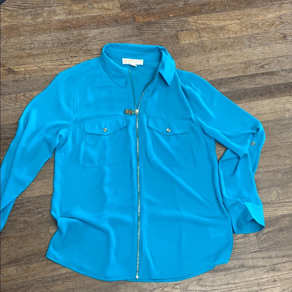 MICHAEL Michael Kors Blue Blouse